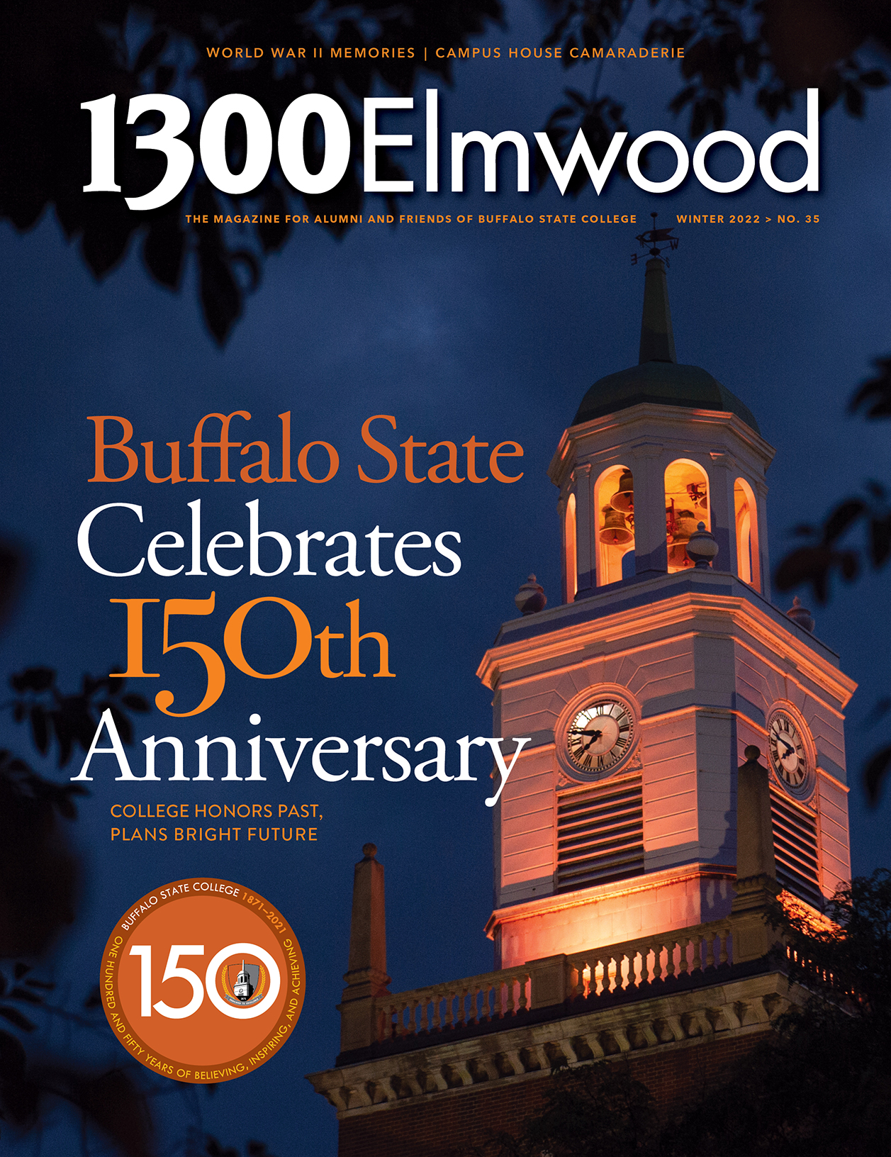 1300 Elmwood Magazine Cover Winter 2022