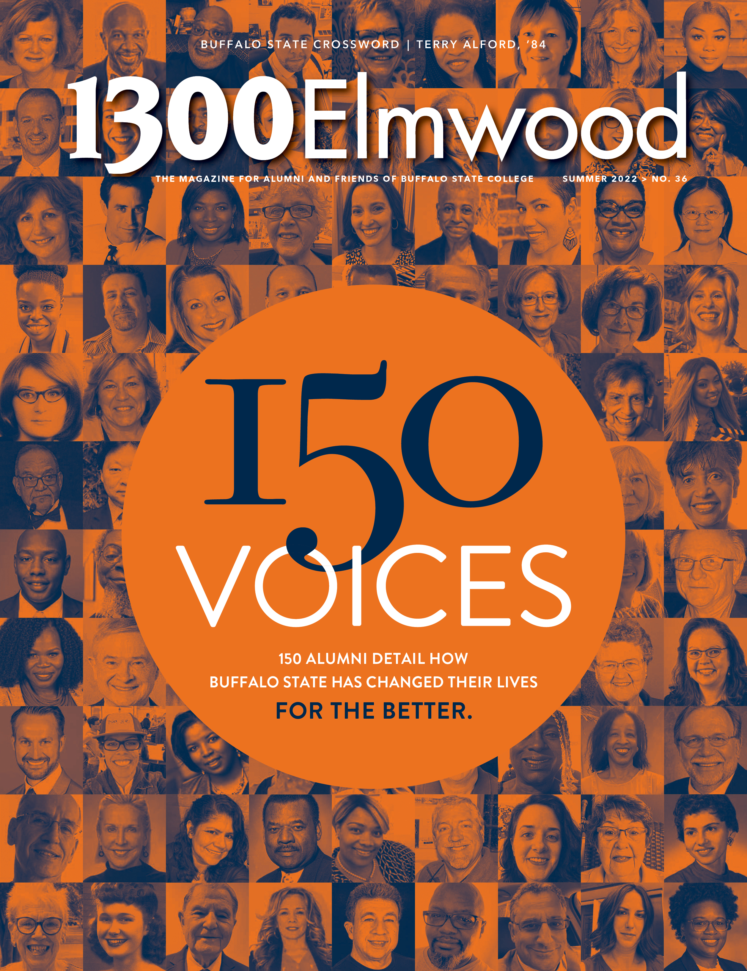 Cover of 1300 Elmwood Magazine Summer 2022
