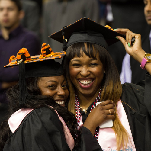 Buffalo State graduates at Commencement