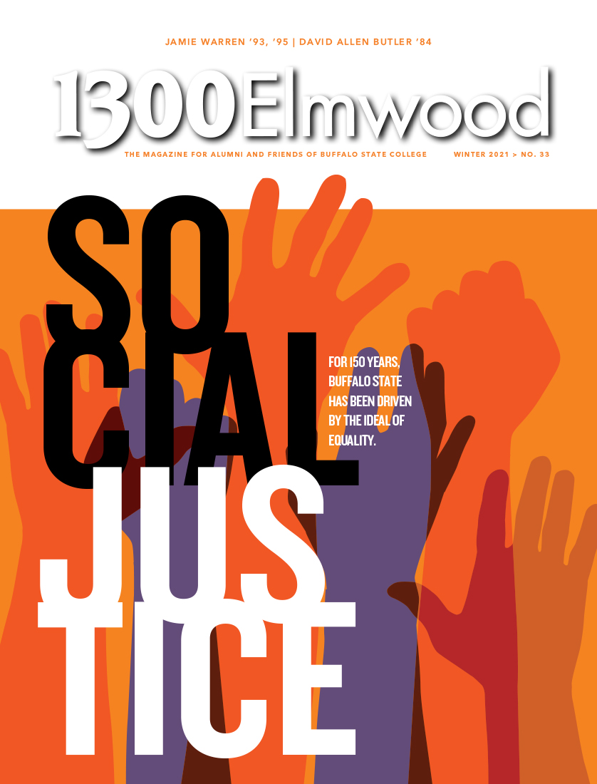 1300 Elmwood Magazine Cover Winter 2021